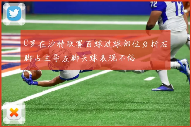 C罗在沙特联赛百球进球部位分析右脚占主导左脚头球表现不俗